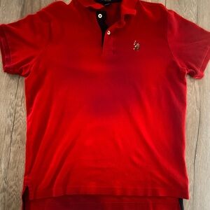 U.S. Polo Assn. Red Polo Shirt